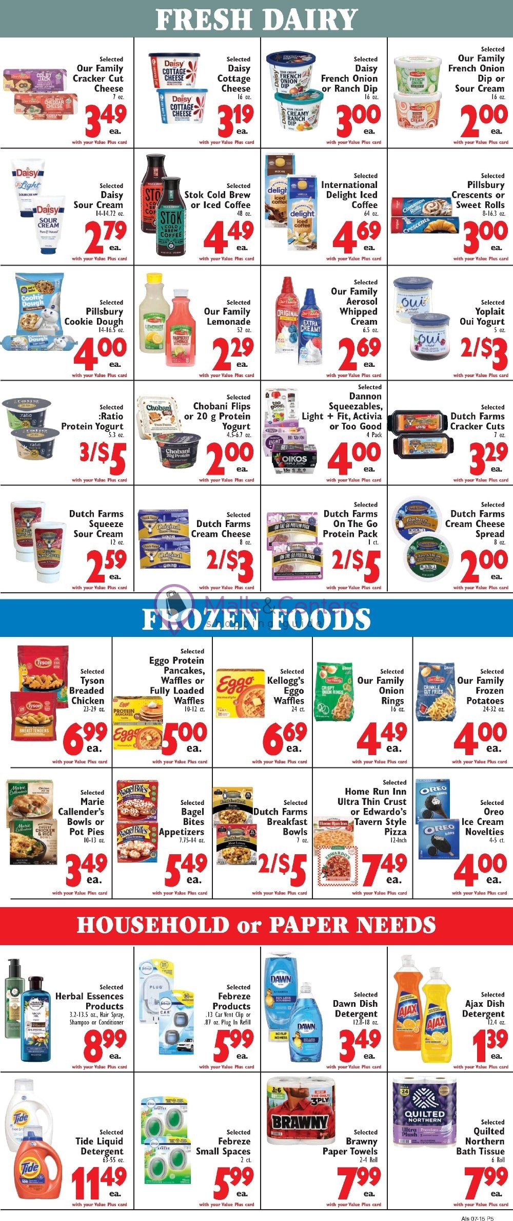Weekly ad for Al's Supermarket valid: 07/15/2026 - 07/21/2026, page 5