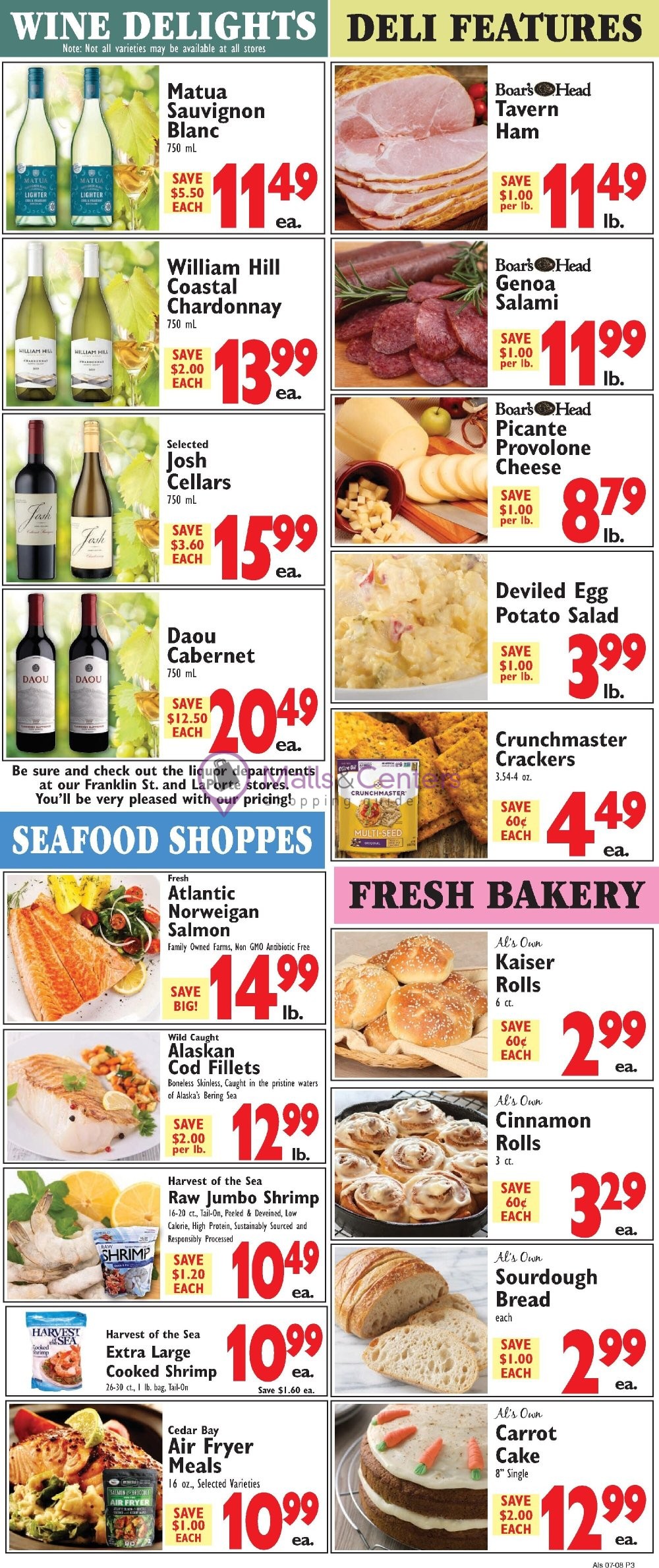 Weekly ad for Al's Supermarket valid: 07/08/2026 - 07/14/2026, page 3