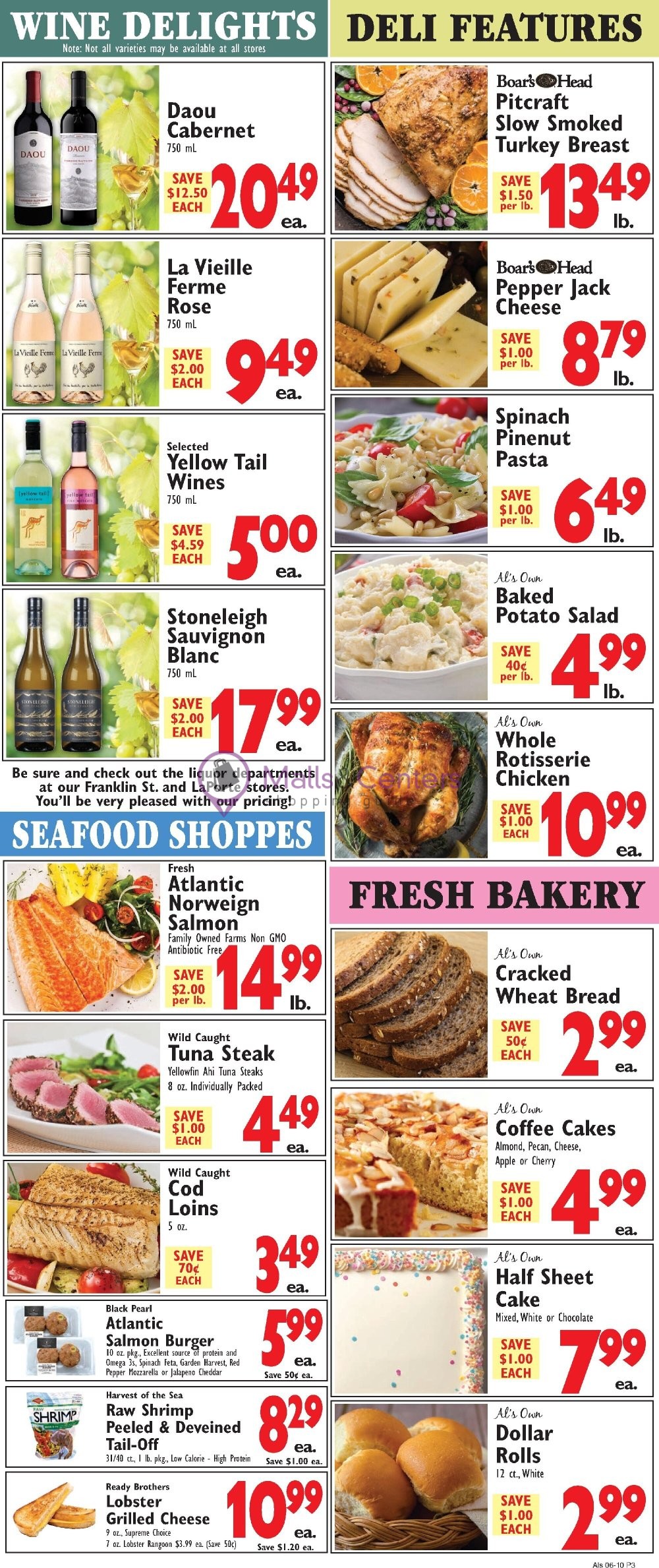 Weekly ad for Al's Supermarket valid: 06/10/2026 - 06/16/2026, page 3