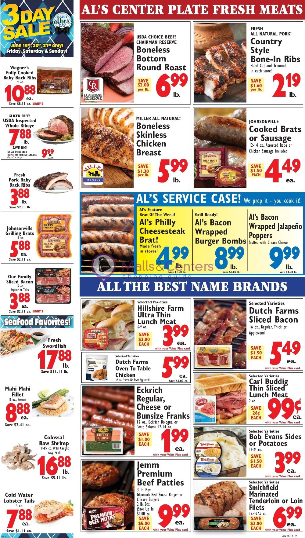 Weekly ad for Al's Supermarket valid: 06/17/2026 - 06/23/2026, page 2