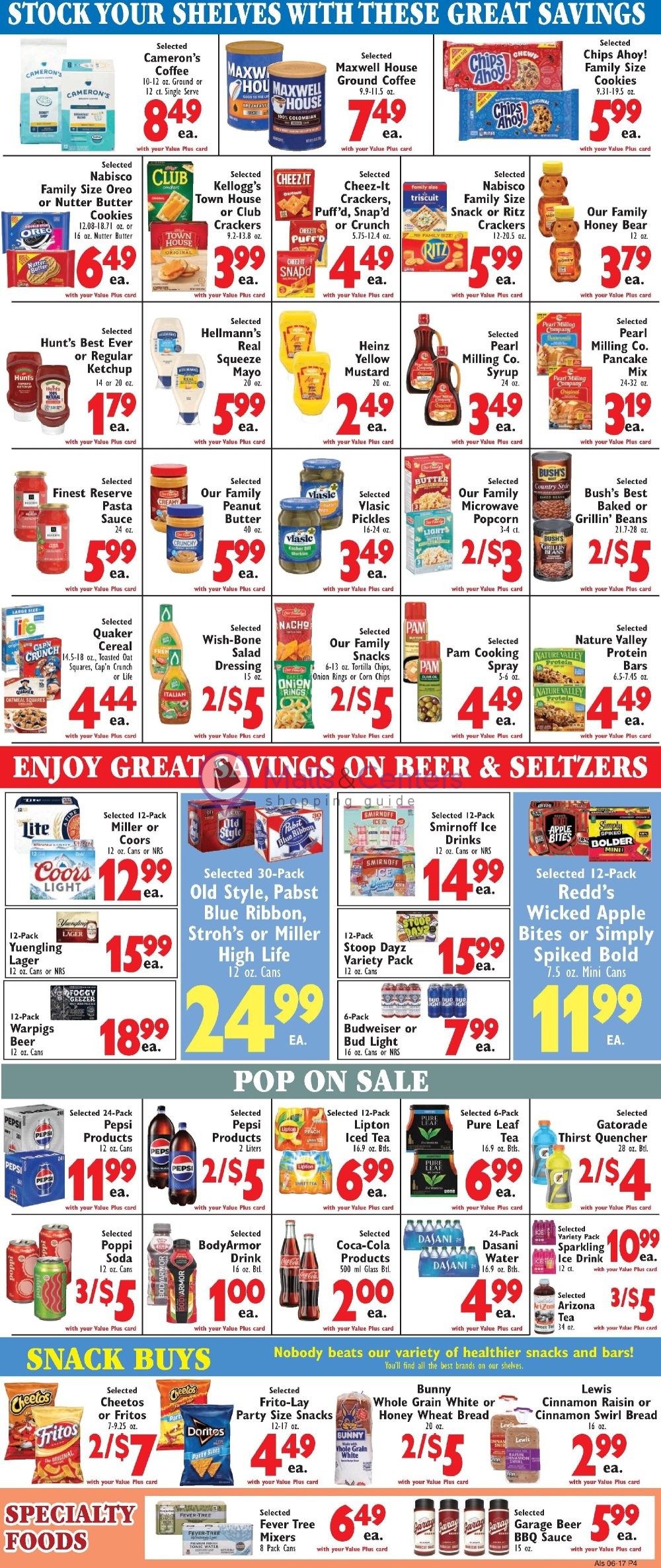 Weekly ad for Al's Supermarket valid: 06/17/2026 - 06/23/2026, page 4