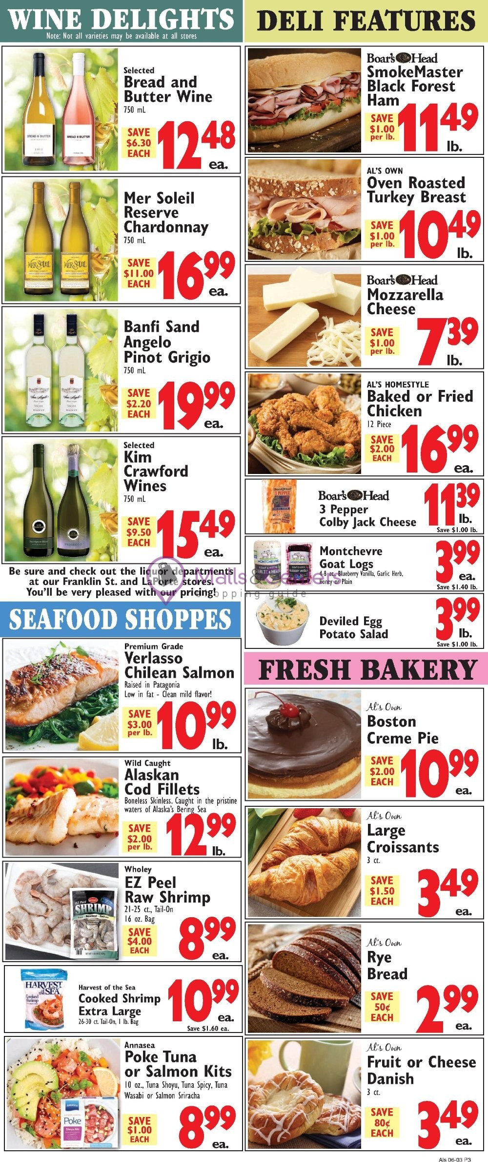 Weekly ad for Al's Supermarket valid: 06/03/2026 - 06/09/2026, page 3