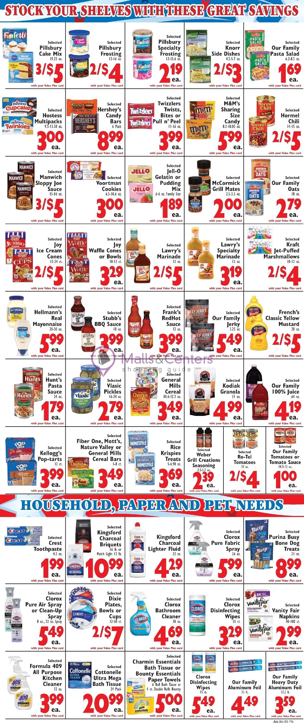 Weekly ad for Al's Supermarket valid: 05/20/2026 - 05/26/2026, page 5