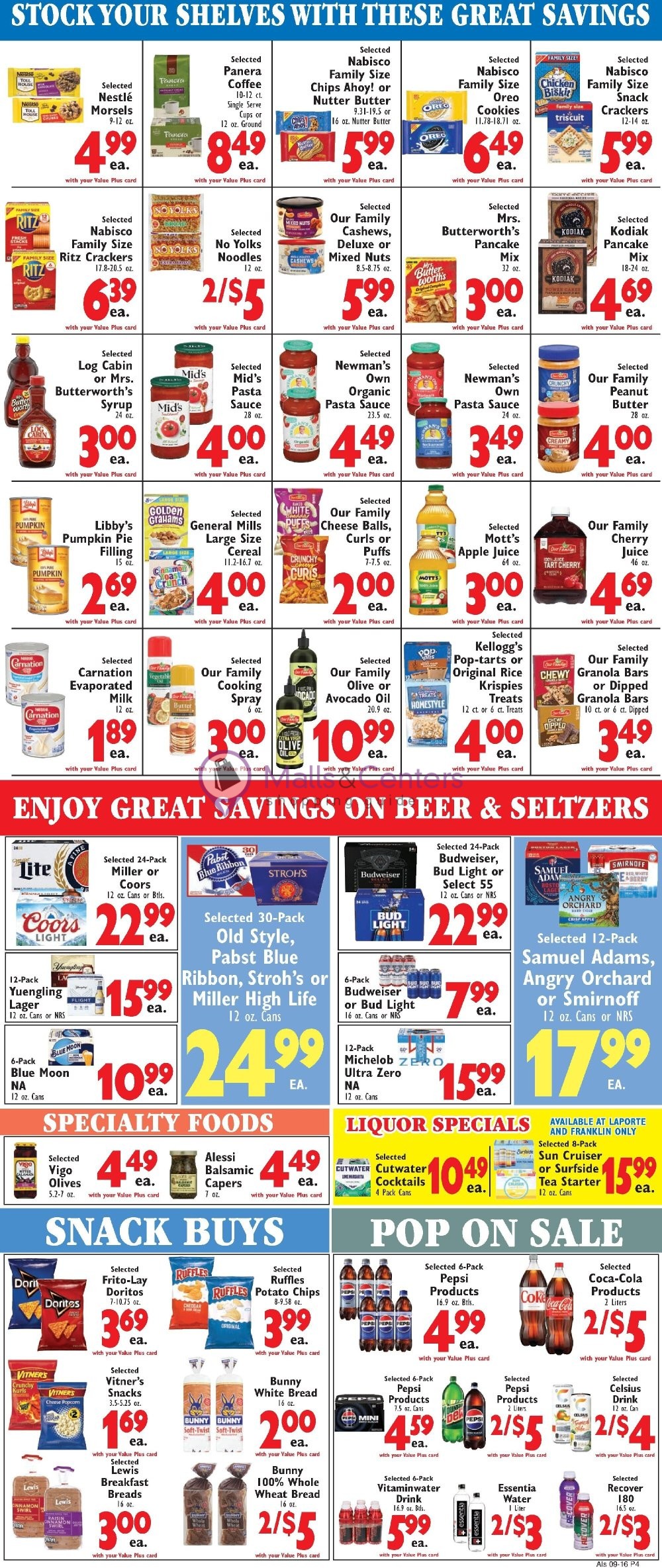 Weekly ad for Al's Supermarket valid: 09/16/2026 - 09/22/2026, page 4