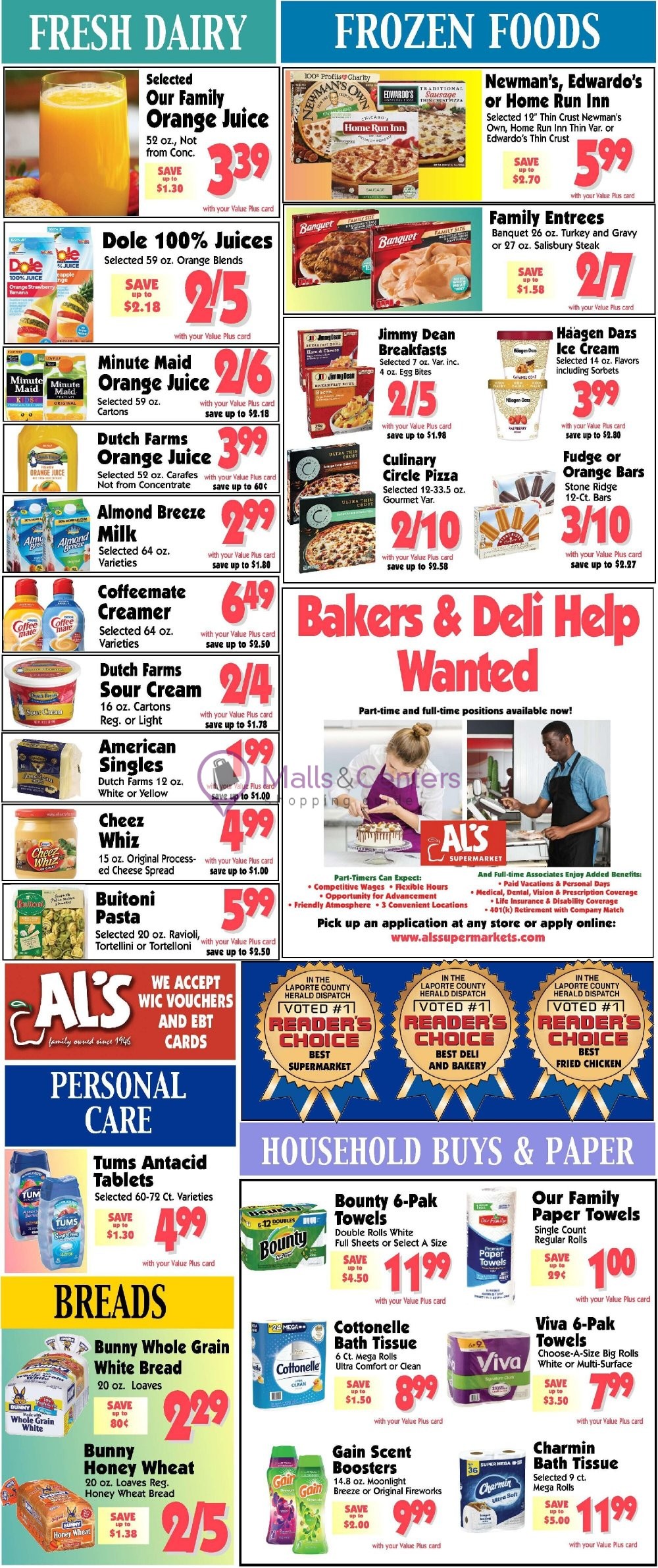 Al's Supermarket Weekly ad valid from 11/30/2022 to 12/06/2022