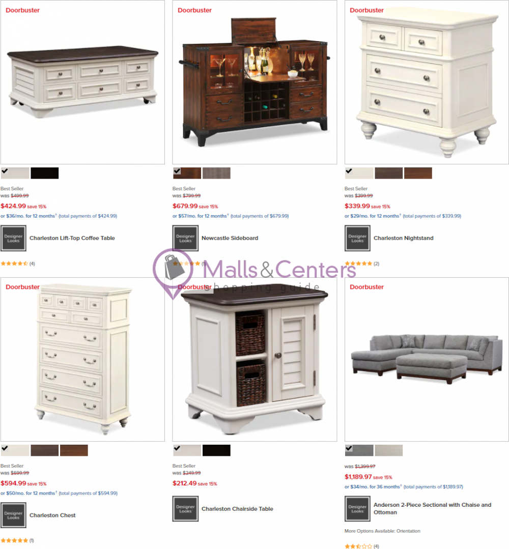 American Signature Furniture Weekly Ad sales & flyers specials