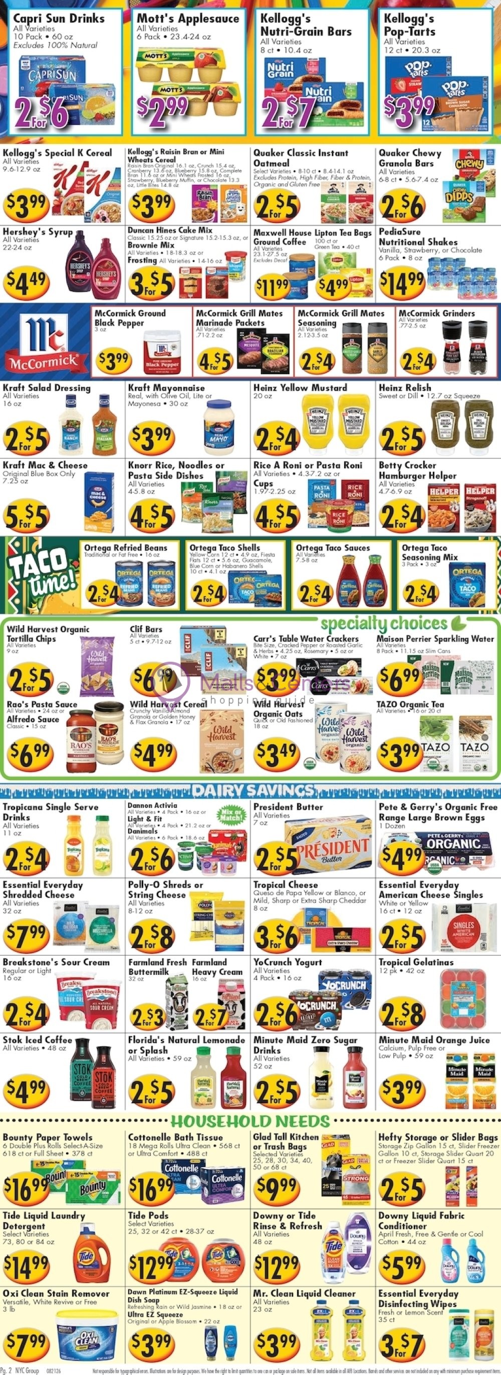Weekly ad for America's Food Basket valid: 08/21/2026 - 08/28/2026, page 2