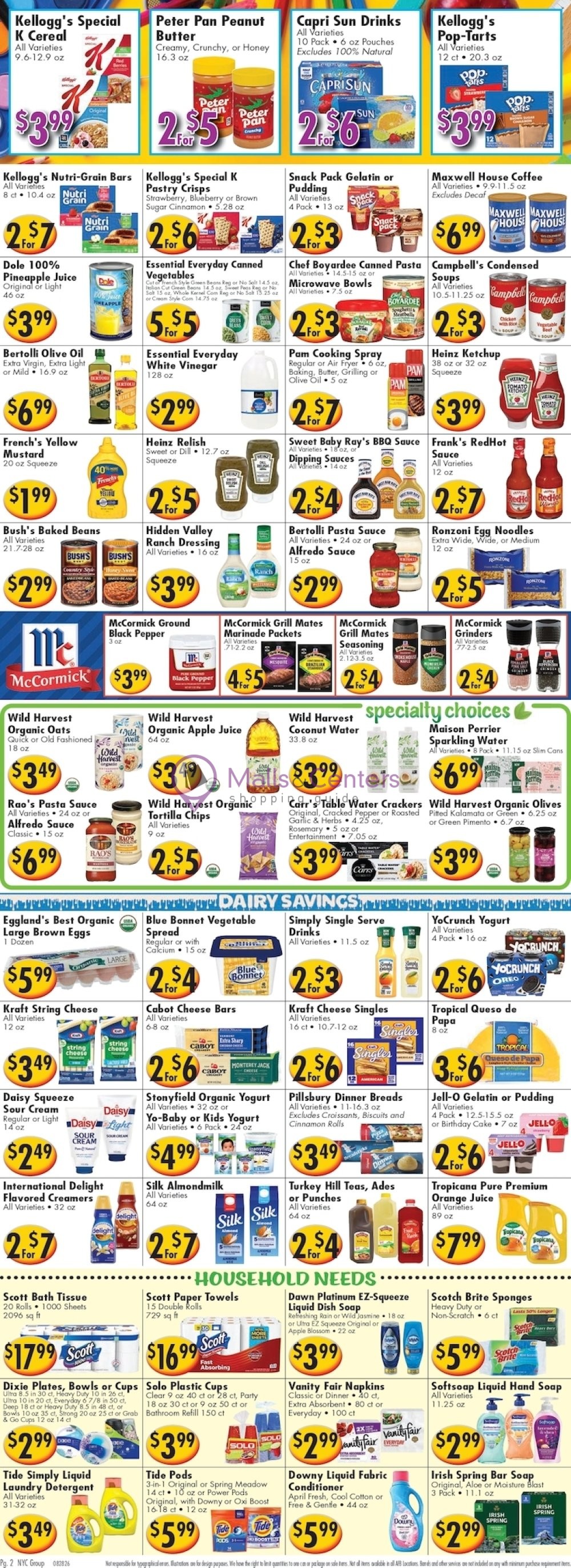 Weekly ad for America's Food Basket valid: 08/28/2026 - 09/03/2026, page 2