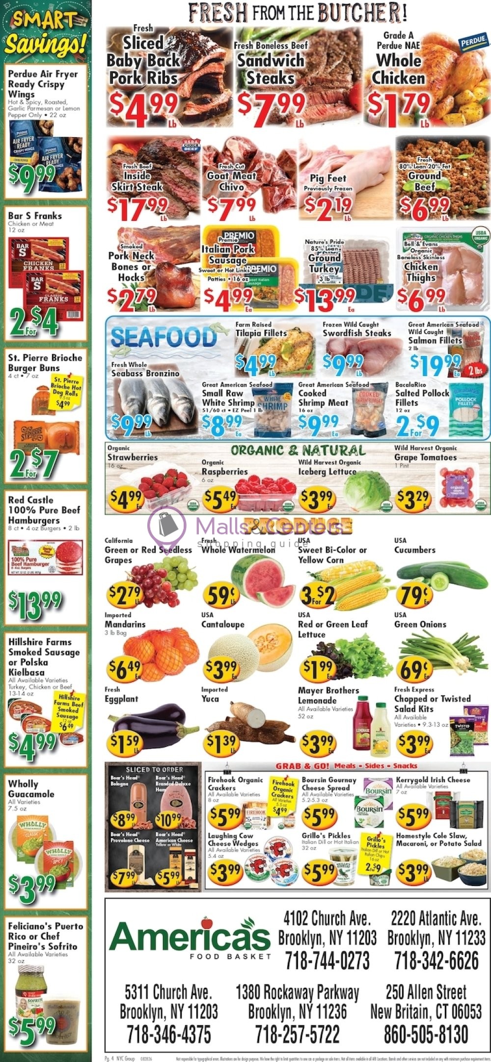 Weekly ad for America's Food Basket valid: 08/28/2026 - 09/03/2026, page 4