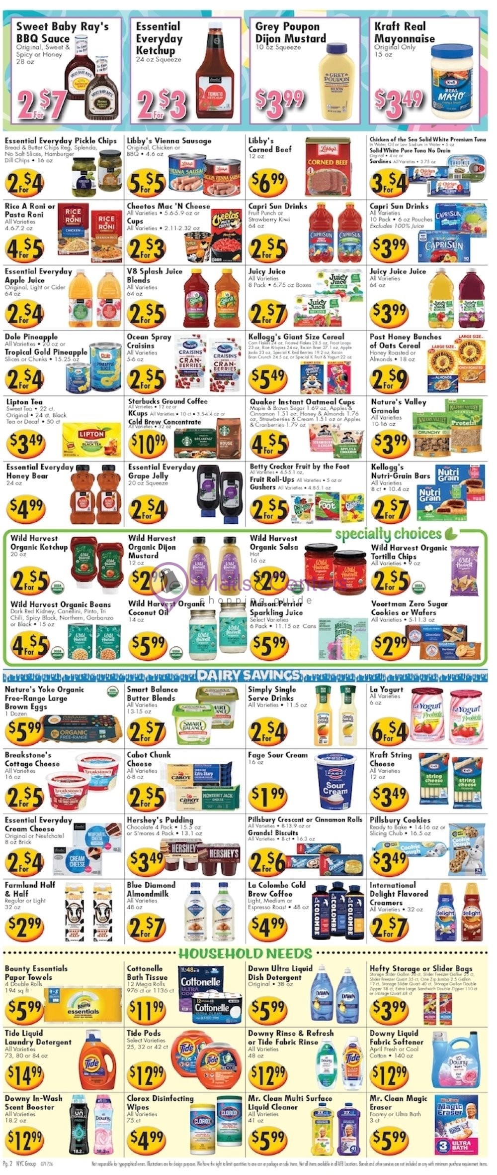 Weekly ad for America's Food Basket valid: 07/17/2026 - 07/23/2026, page 2
