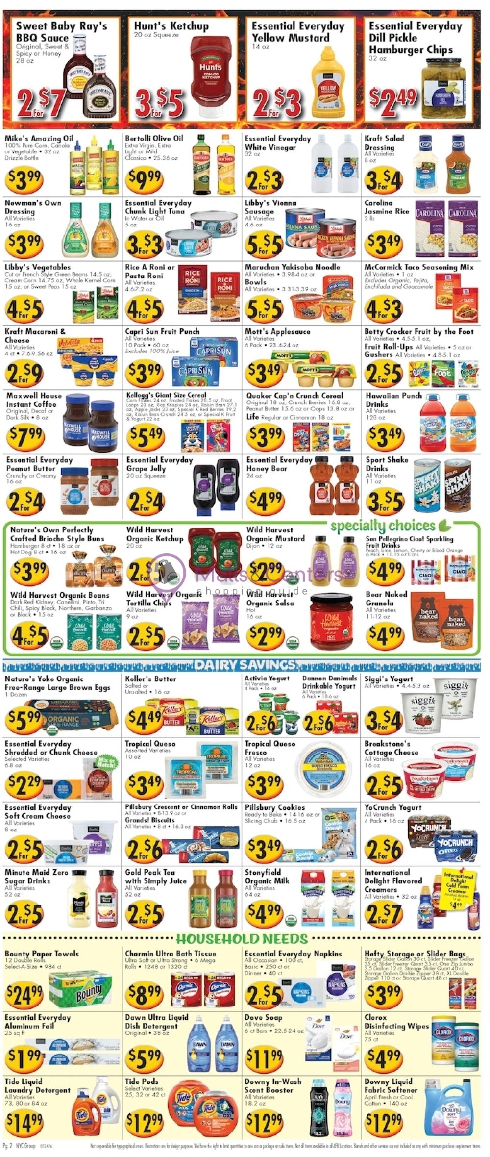 Weekly ad for America's Food Basket valid: 07/24/2026 - 07/30/2026, page 2