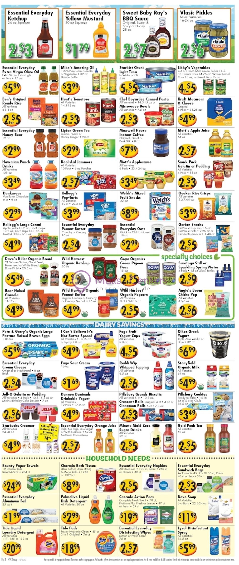 Weekly ad for America's Food Basket valid: 07/31/2026 - 08/06/2026, page 2