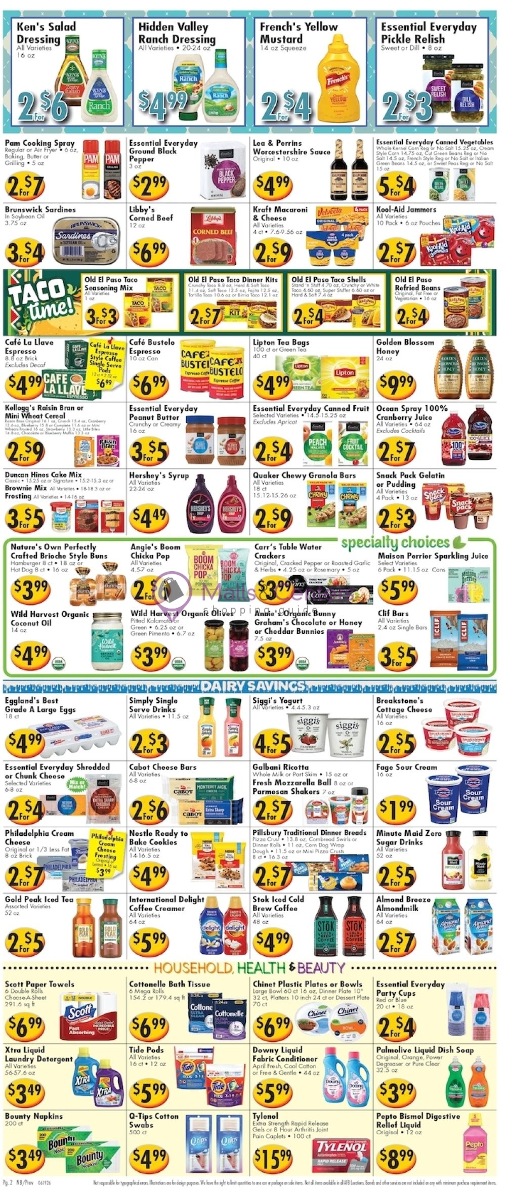 Weekly ad for America's Food Basket valid: 06/19/2026 - 06/26/2026, page 2