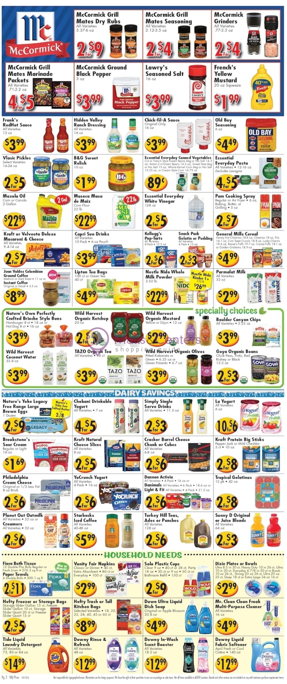 Weekly ad for America's Food Basket valid: 05/01/2026 - 05/31/2026, page 2