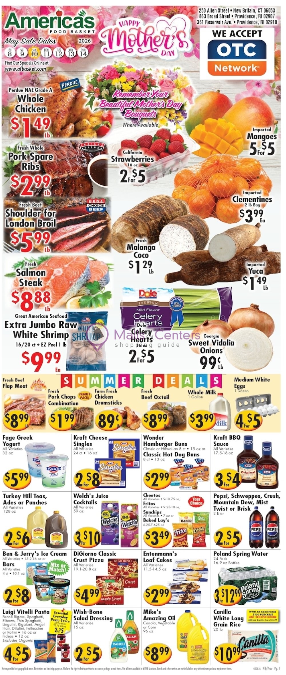 Weekly ad for America's Food Basket valid: 05/13/2026 - 05/19/2026, page 1
