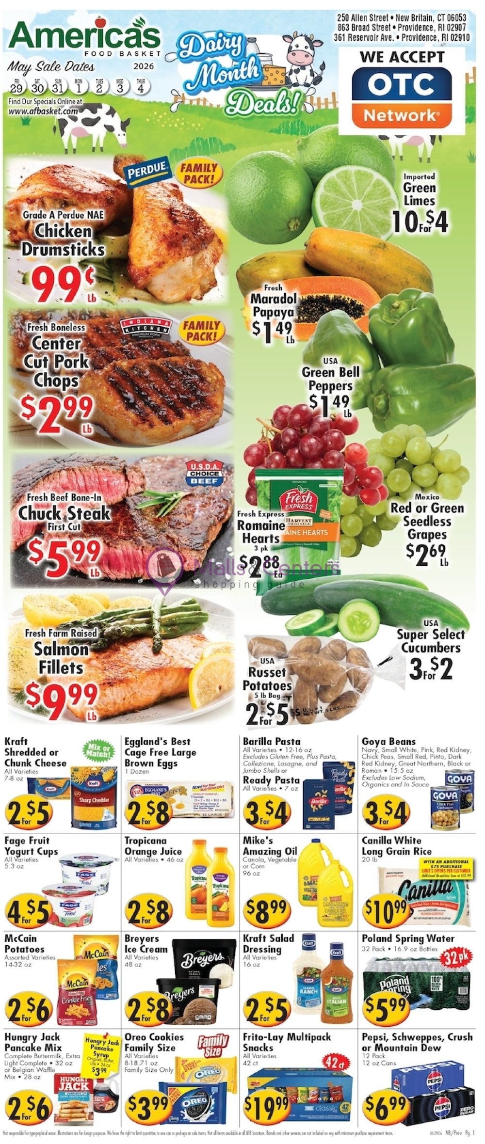 Weekly ad for America's Food Basket valid: 05/29/2026 - 06/04/2026, page 1