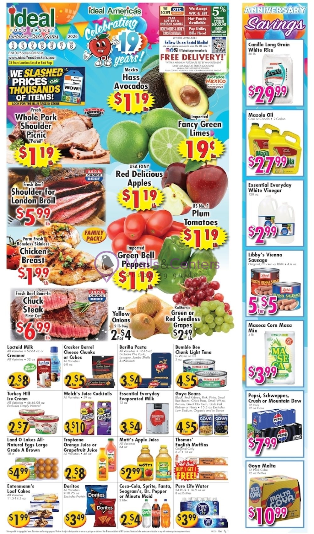 Weekly ad for America's Food Basket valid: 10/02/2026 - 10/08/2026, page 1