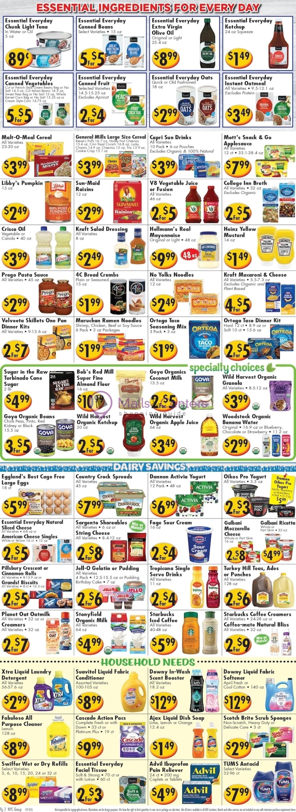 Weekly ad for America's Food Basket valid: 09/18/2026 - 09/24/2026, page 2