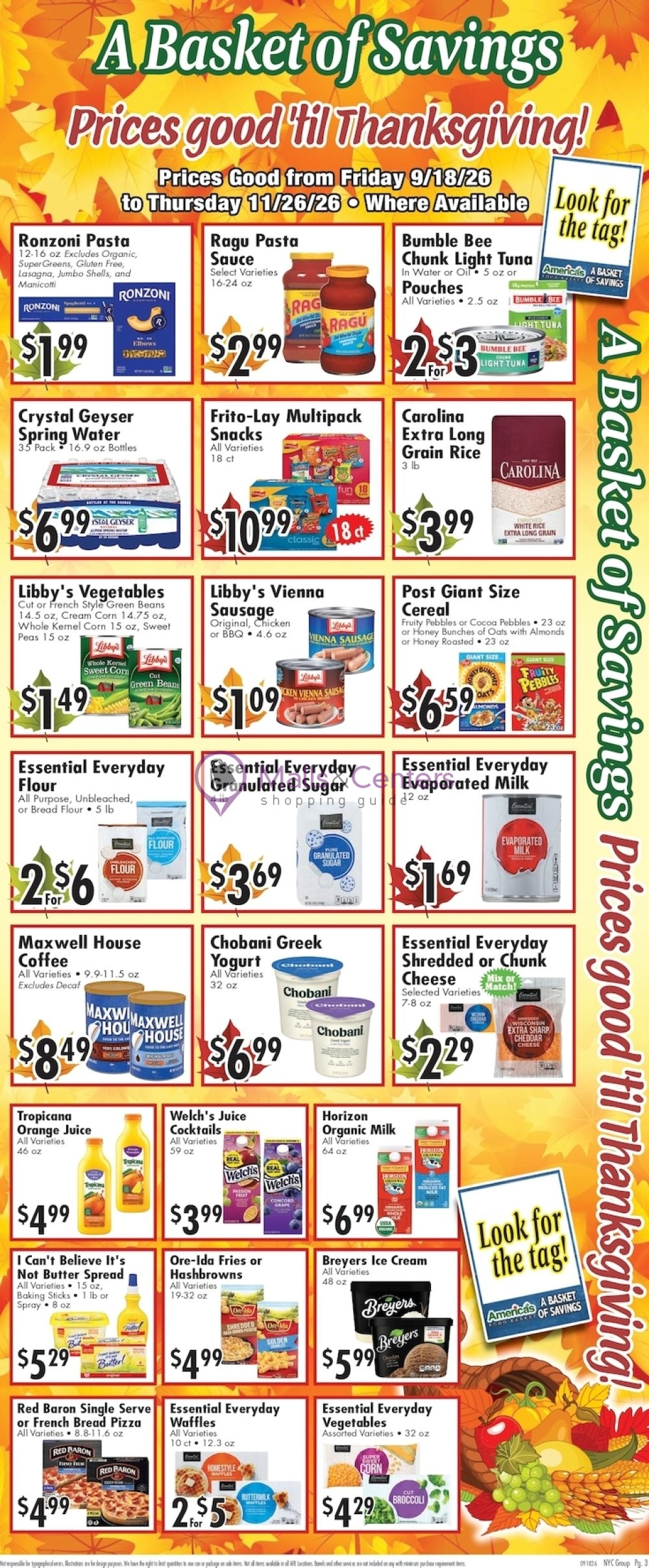 Weekly ad for America's Food Basket valid: 09/18/2026 - 09/24/2026, page 3