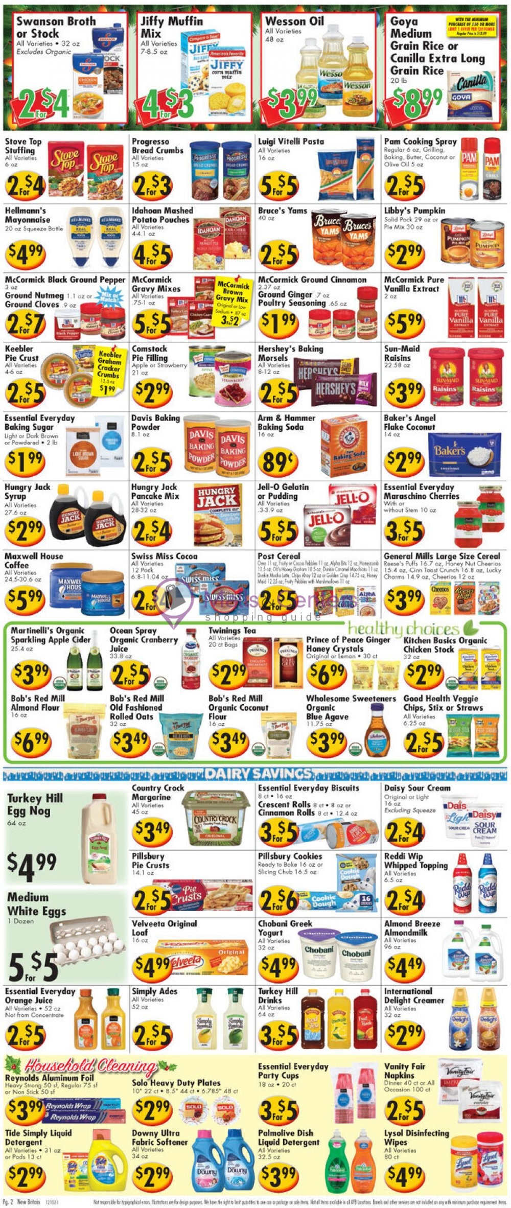America's Food Basket Weekly ad valid from 12/10/2021 to 12/25/2021