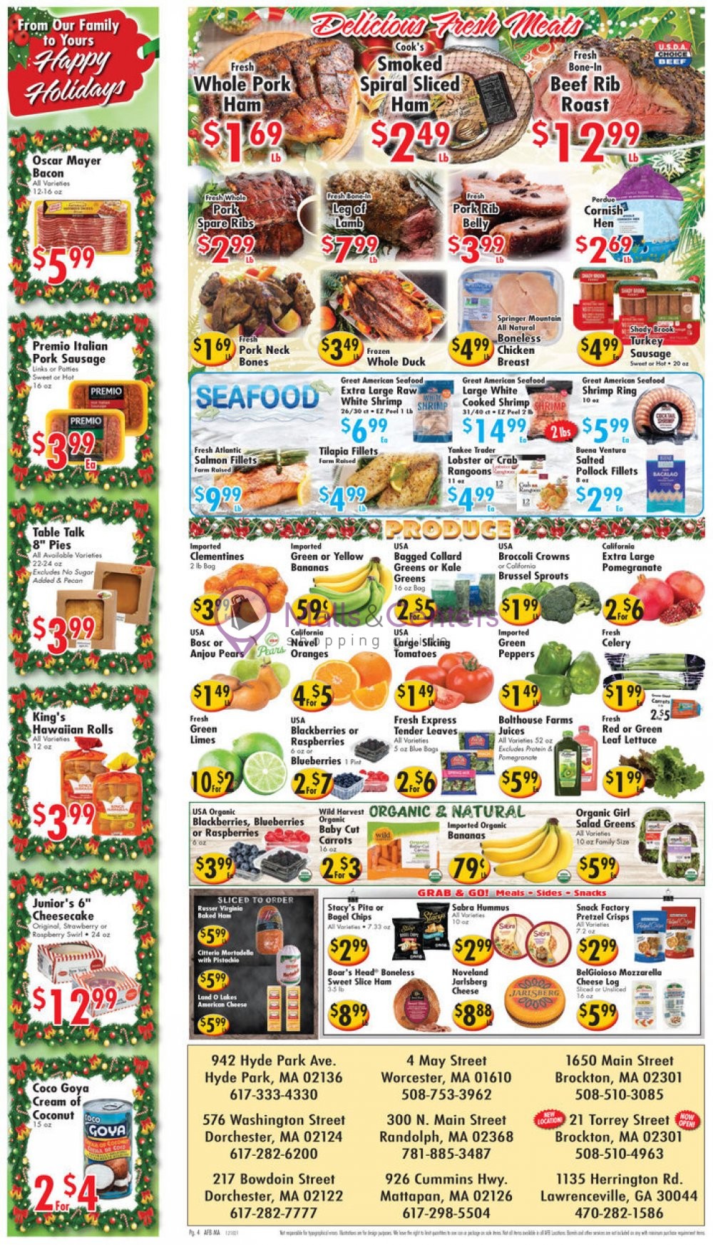 America's Food Basket Weekly ad valid from 12/10/2021 to 12/25/2021