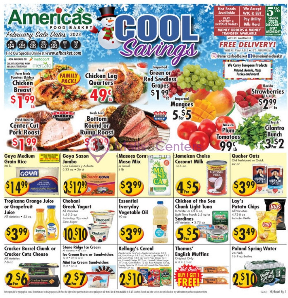 America's Food Basket Weekly ad valid from 02/24/2023 to 03/02/2023