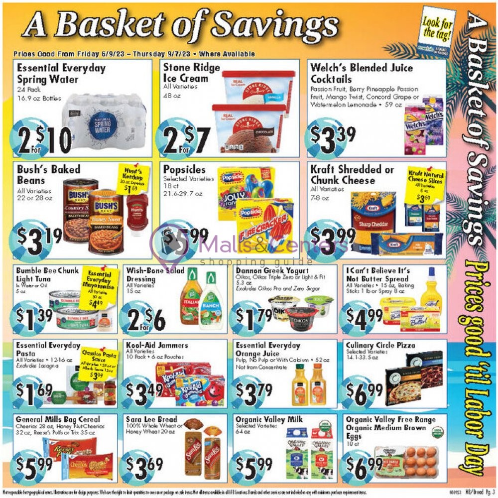America's Food Basket Weekly ad valid from 06/09/2023 to 06/15/2023 MallsCenters