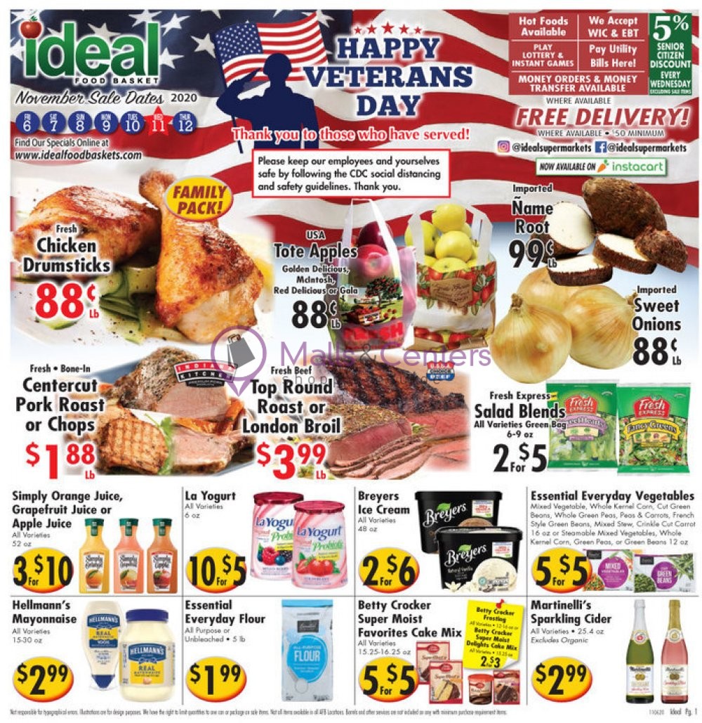 America's Food Basket Weekly ad valid from 11/06/2020 to 11/12/2020