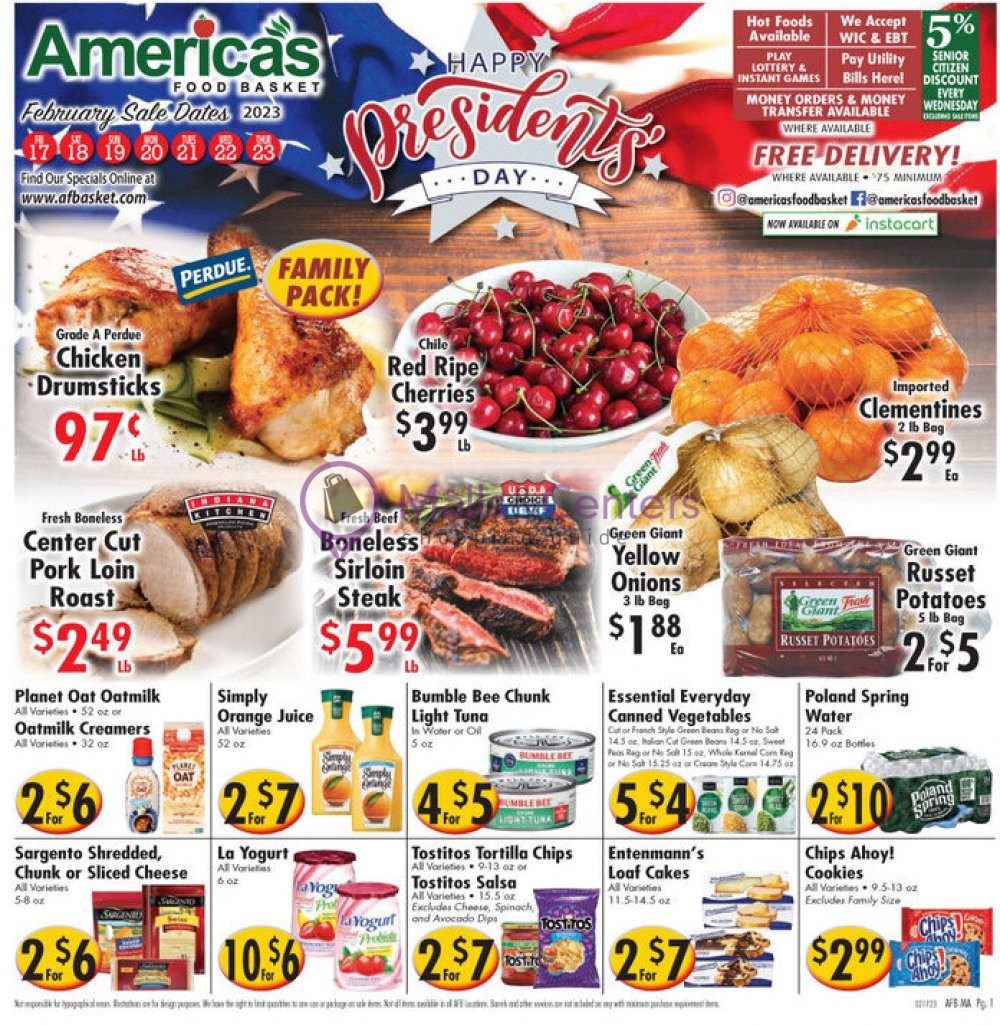 America's Food Basket Weekly ad valid from 02/17/2023 to 02/23/2023