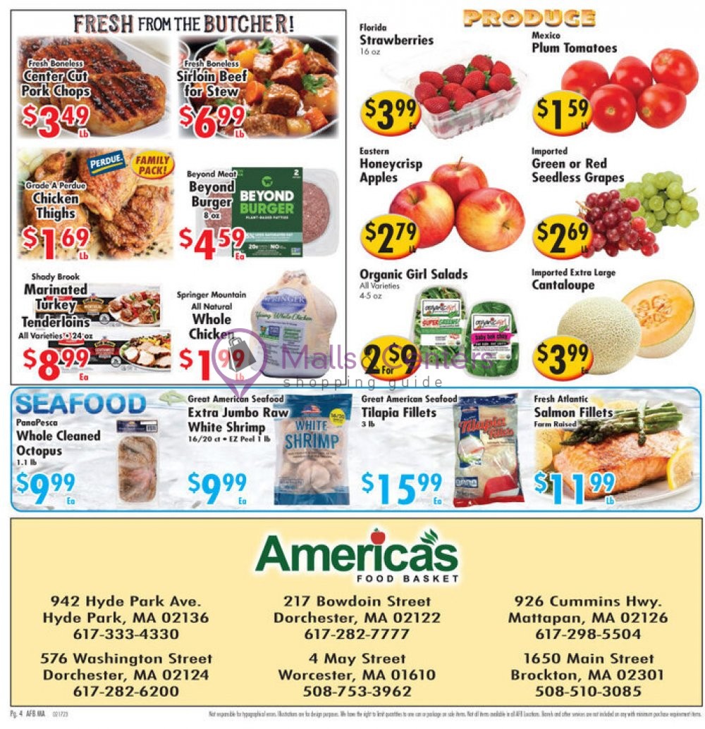 America's Food Basket Weekly ad valid from 02/17/2023 to 02/23/2023 MallsCenters