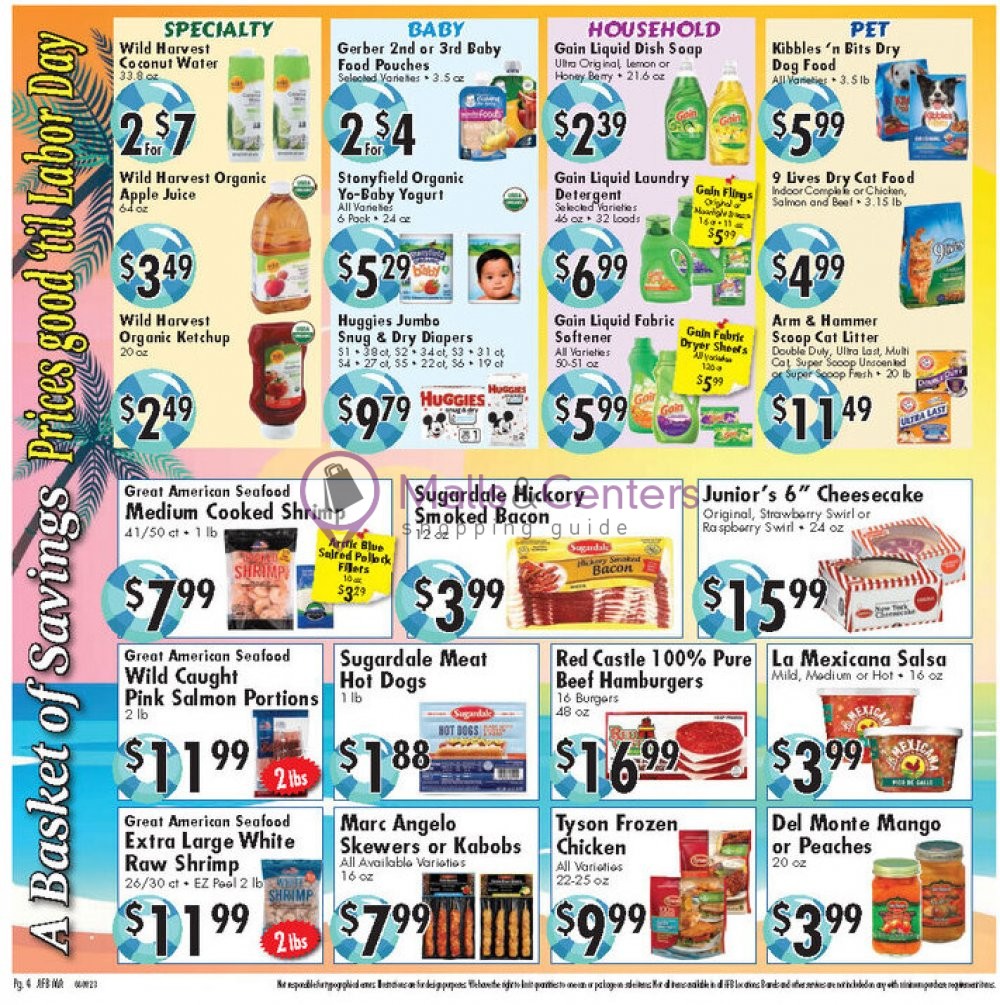 Weekly ad for America's Food Basket valid: 06/09/2023 - 06/15/2023, page 4