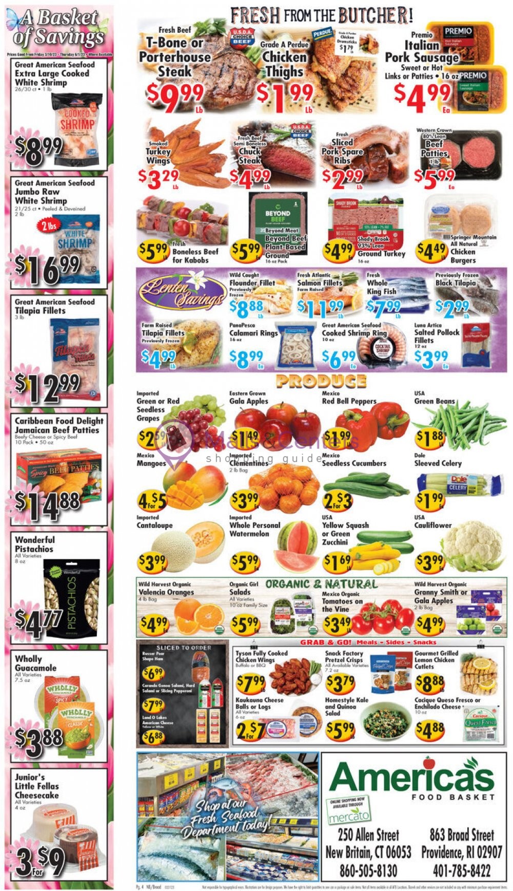 America's Food Basket Weekly ad valid from 03/31/2023 to 04/06/2023 MallsCenters