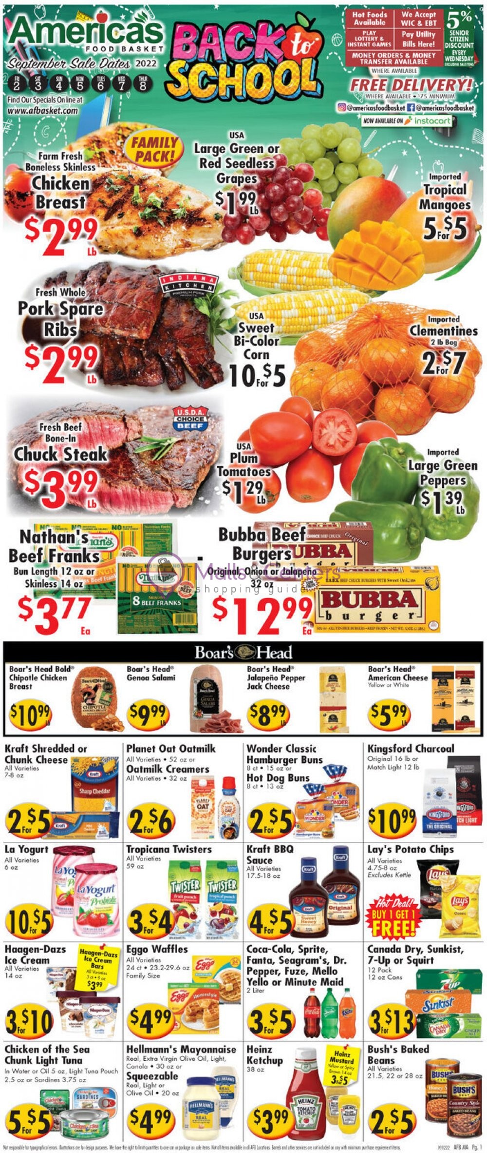 America s Food Basket Weekly Ad Valid From 09 02 2022 To 09 08 2022 