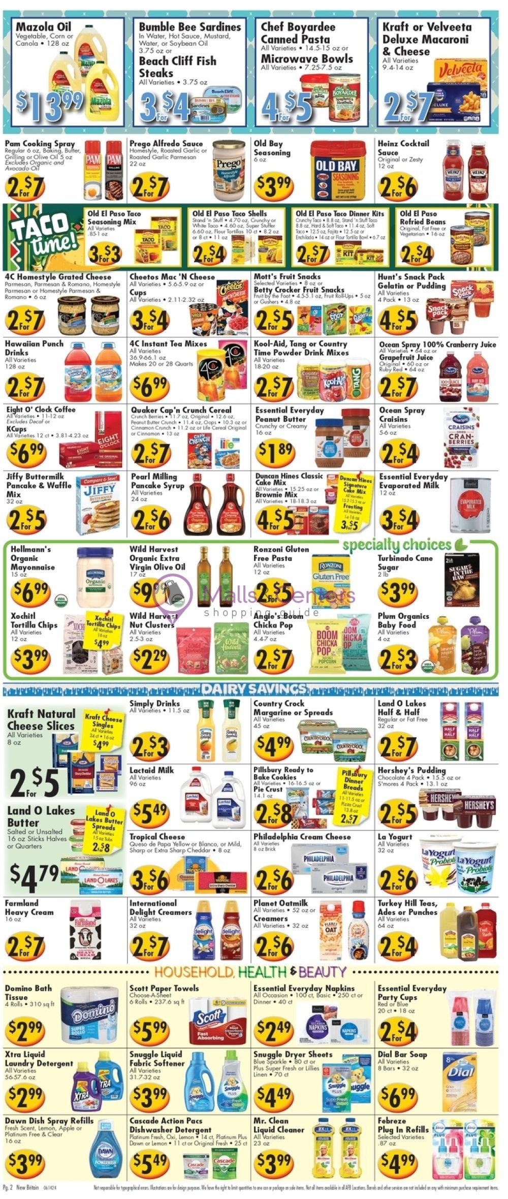 Weekly ad for America's Food Basket valid: 06/14/2024 - 06/20/2024, page 2