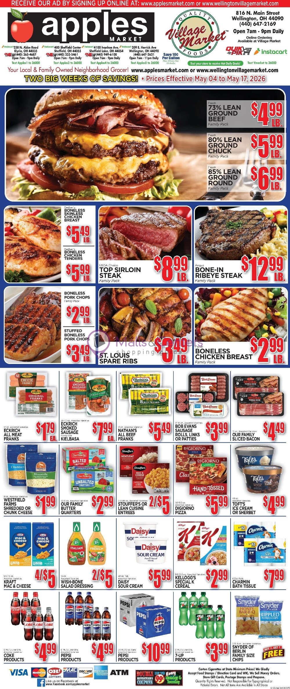 Weekly ad for Apples Market valid: 05/04/2026 - 05/17/2026, page 3