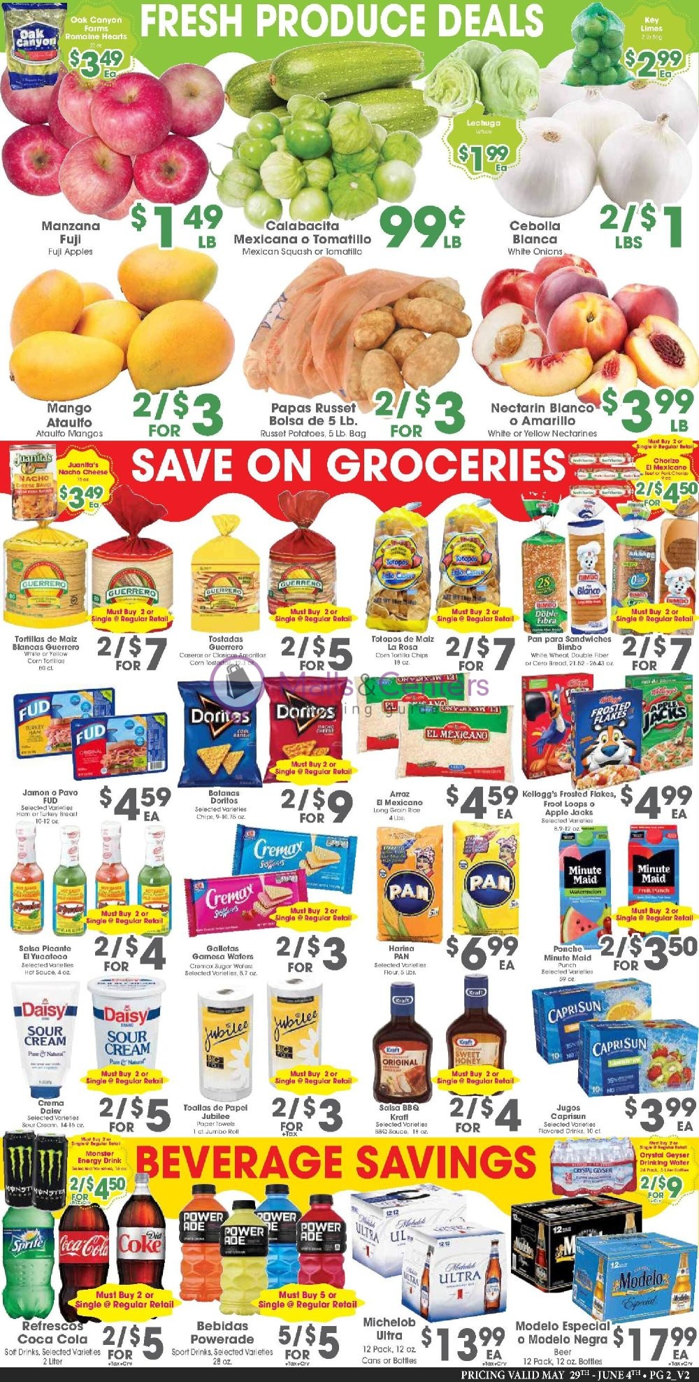 Weekly ad for Arteaga's Food Center valid: 05/29/2024 - 06/04/2024, page 2