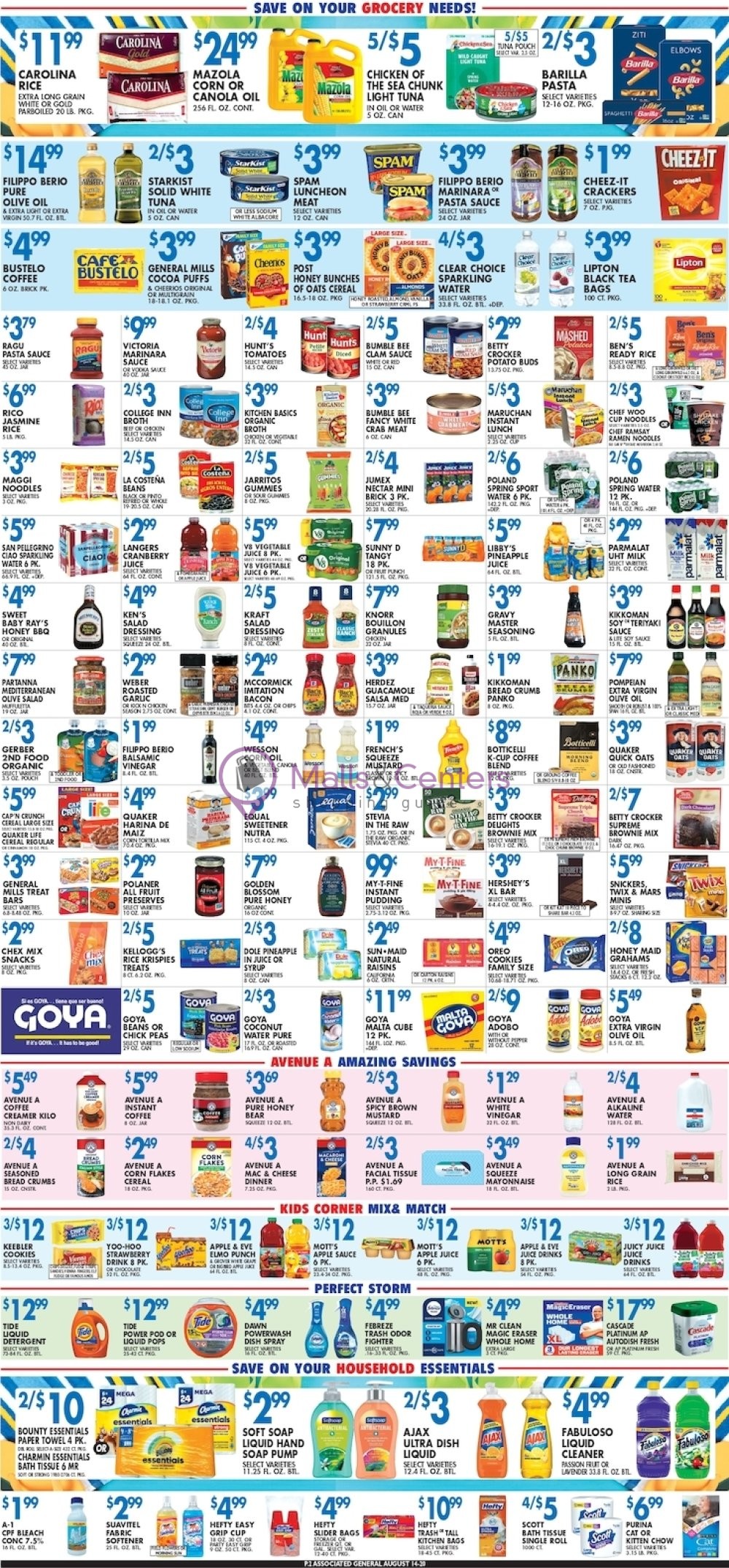 Weekly ad for Associated Supermarkets valid: 08/15/2026 - 08/20/2026, page 2