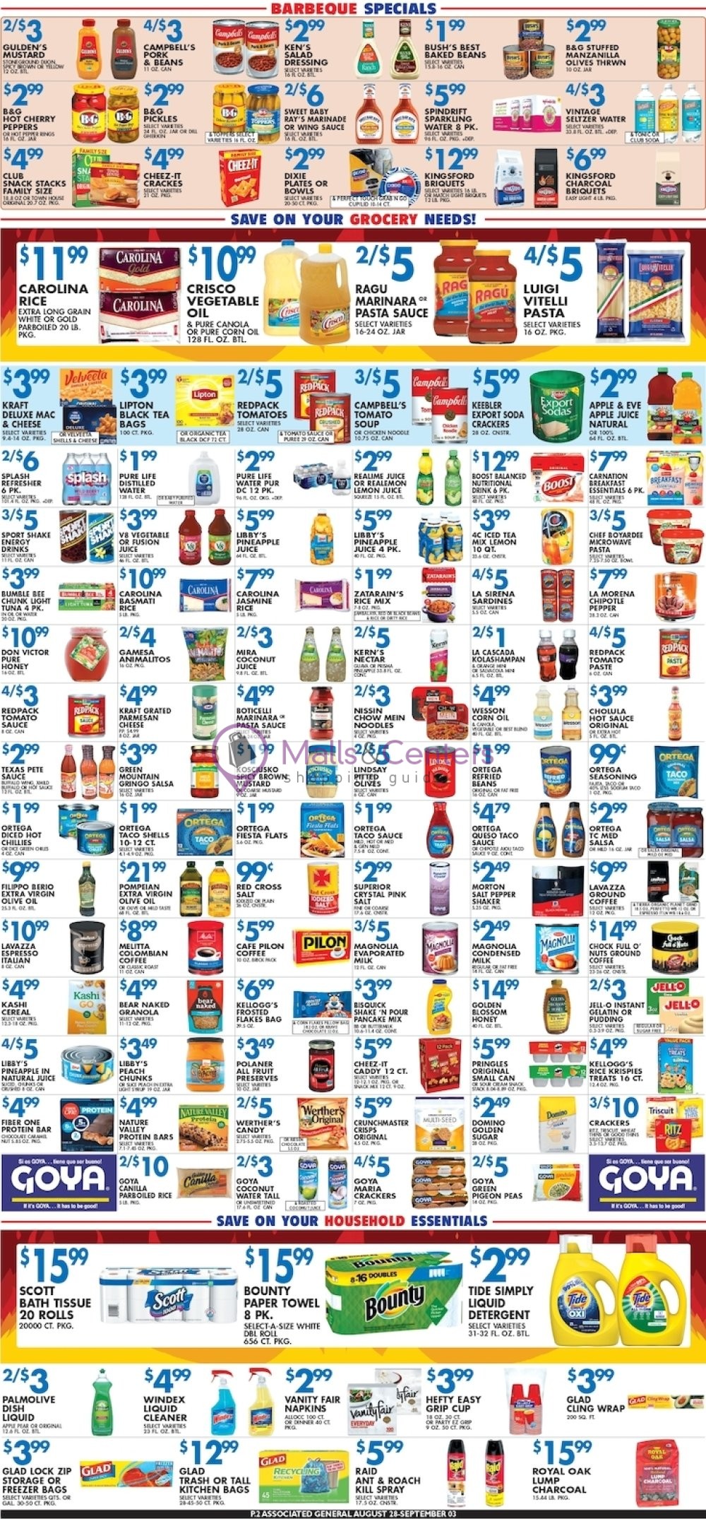 Weekly ad for Associated Supermarkets valid: 08/24/2026 - 09/02/2026, page 2