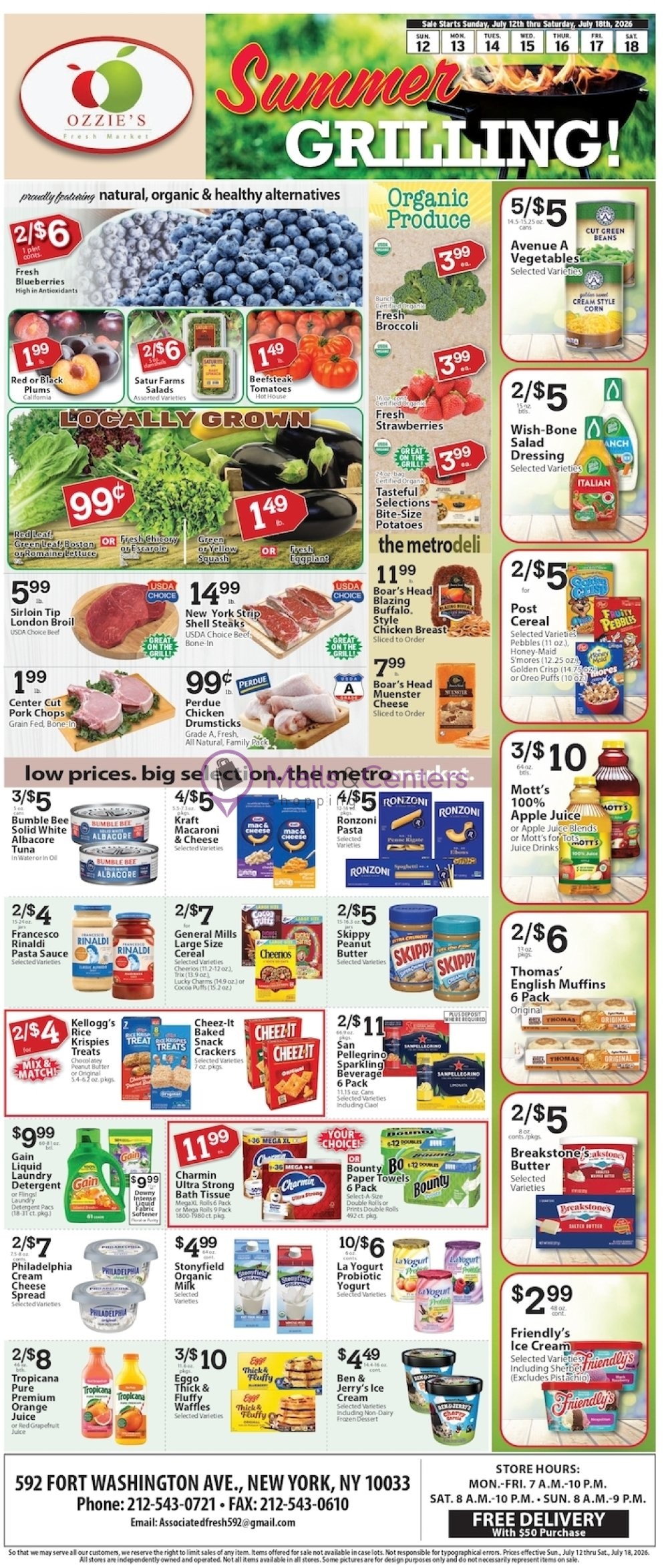 Weekly ad for Associated Supermarkets valid: 07/14/2026 - 07/20/2026, page 1