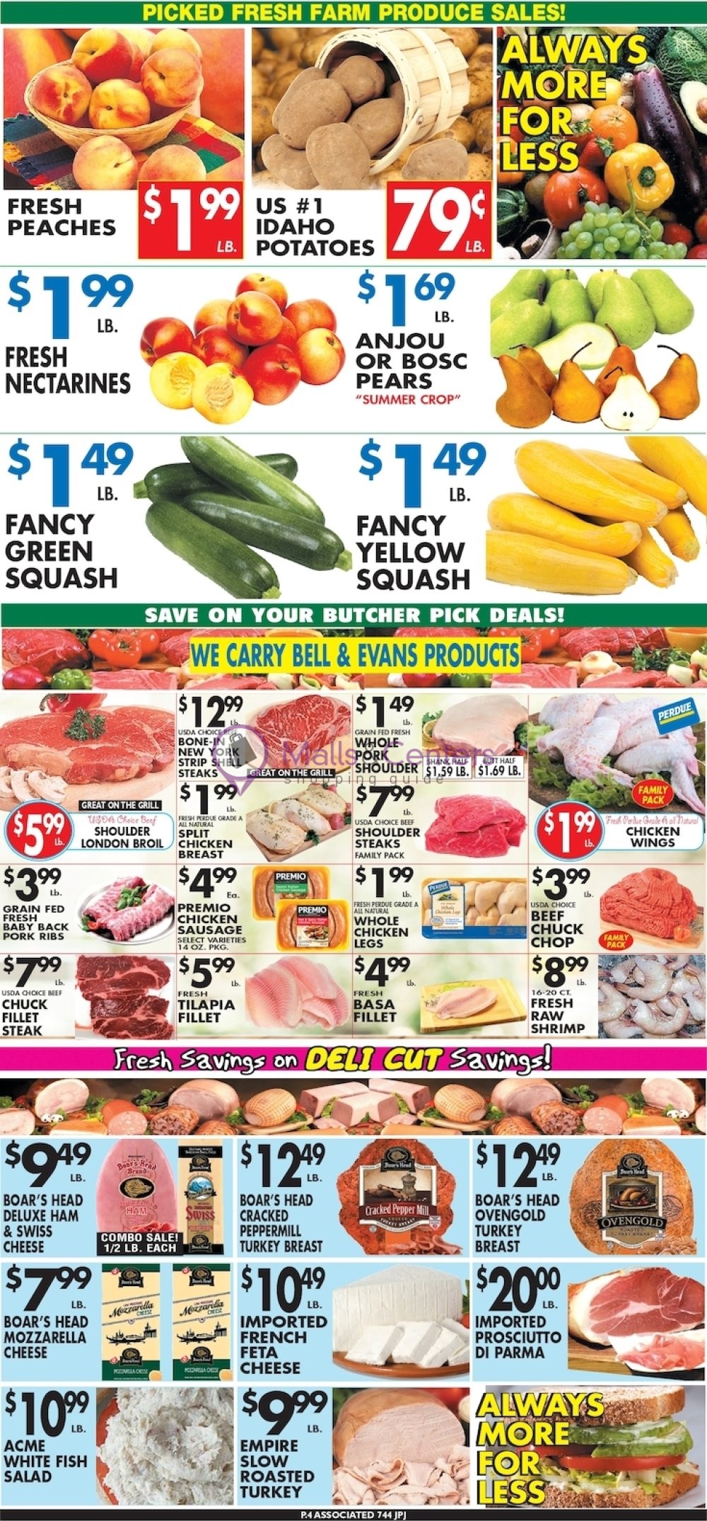 Weekly ad for Associated Supermarkets valid: 07/16/2026 - 07/23/2026, page 4