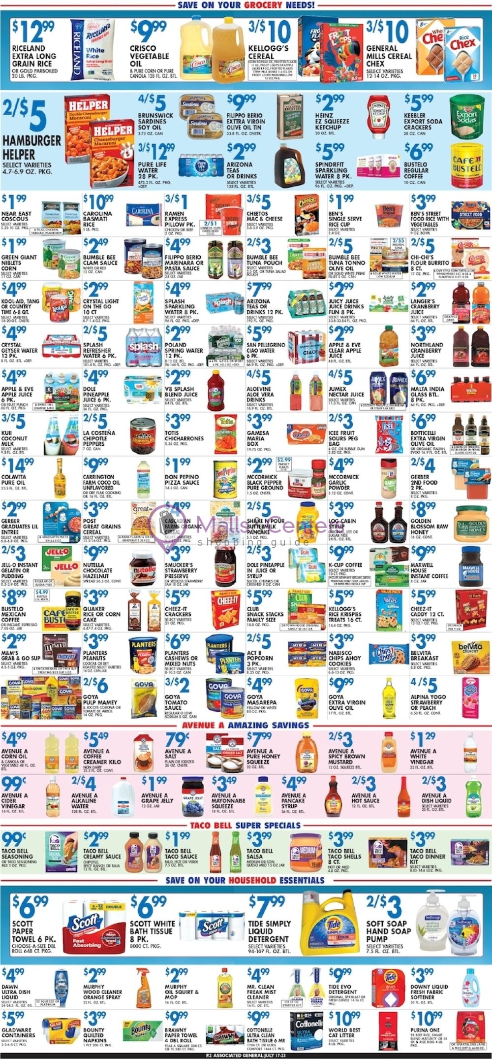Weekly ad for Associated Supermarkets valid: 07/17/2026 - 07/21/2026, page 2