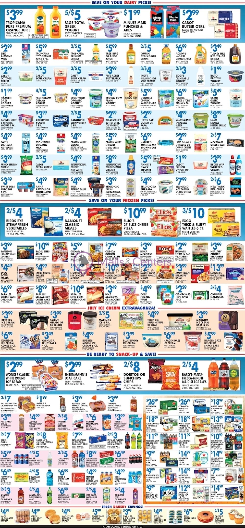 Weekly ad for Associated Supermarkets valid: 07/17/2026 - 07/21/2026, page 3
