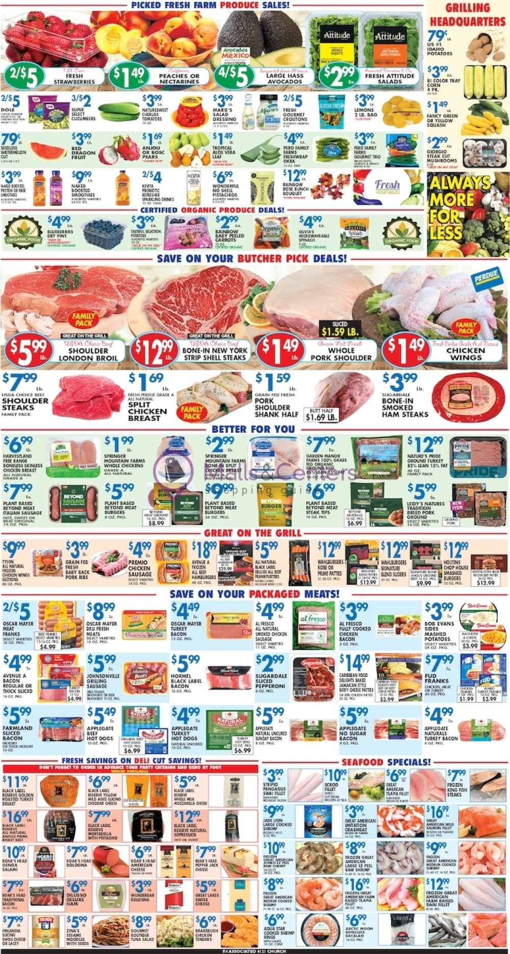 Weekly ad for Associated Supermarkets valid: 07/17/2026 - 07/23/2026, page 4