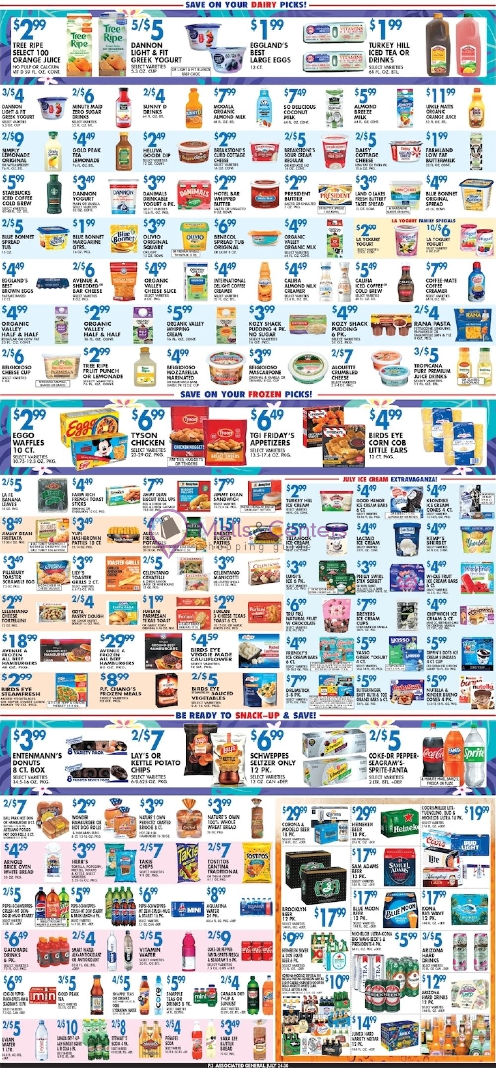 Weekly ad for Associated Supermarkets valid: 07/21/2026 - 07/27/2026, page 3