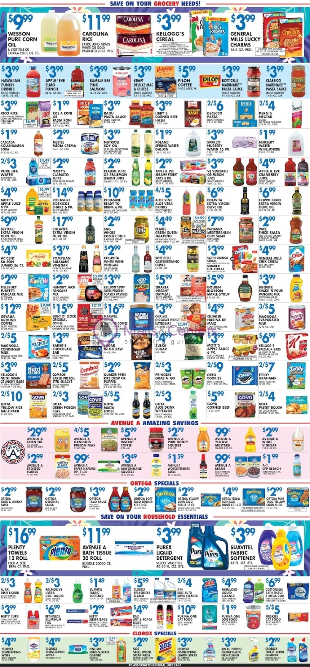 Weekly ad for Associated Supermarkets valid: 07/23/2026 - 07/29/2026, page 2