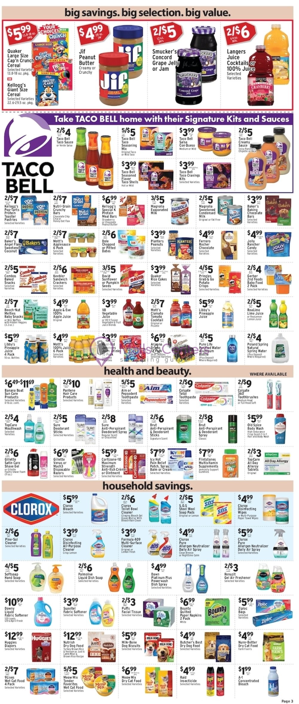 Weekly ad for Associated Supermarkets valid: 07/31/2026 - 08/07/2026, page 3