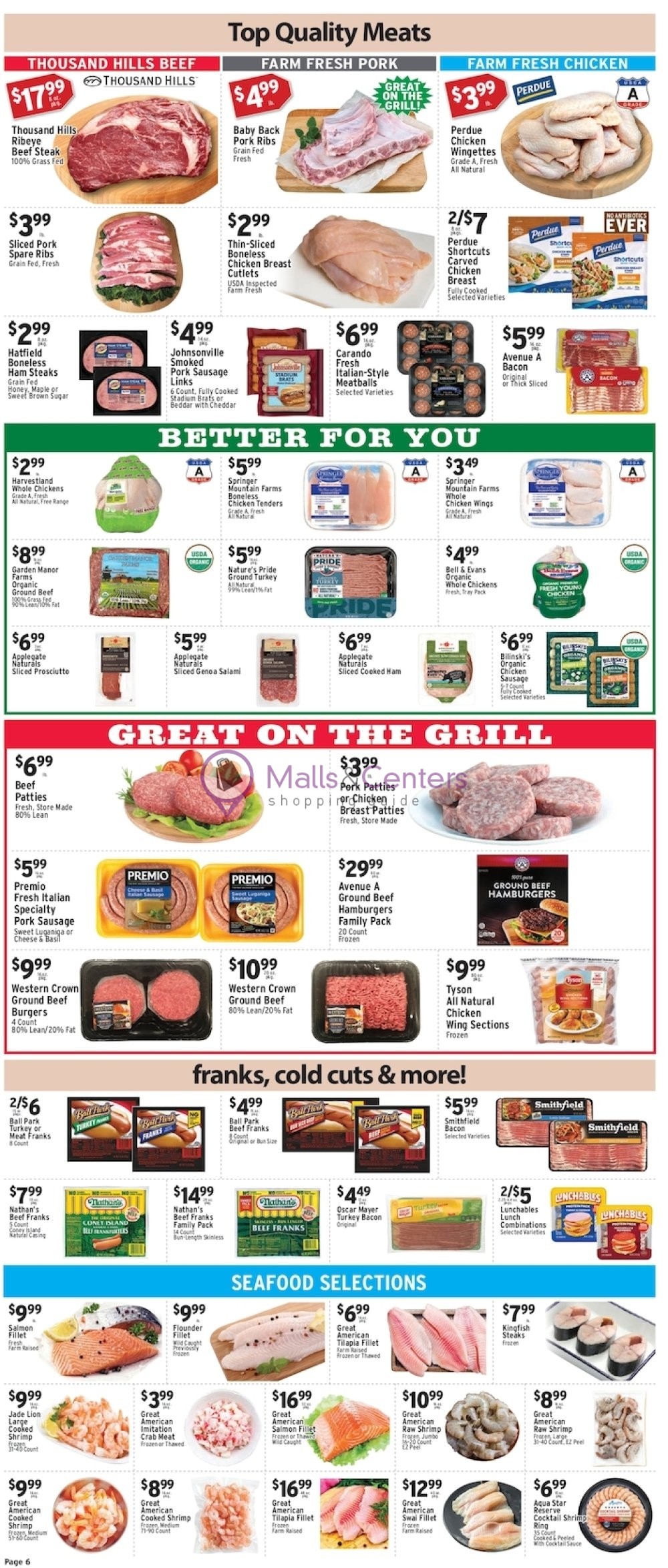 Weekly ad for Associated Supermarkets valid: 07/31/2026 - 08/07/2026, page 6