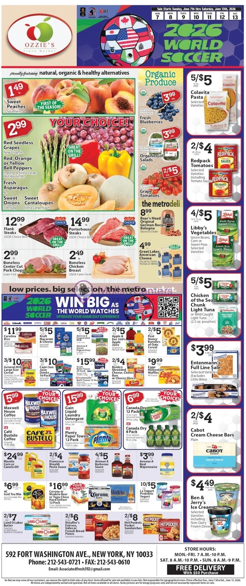 Weekly ad for Associated Supermarkets valid: 06/12/2026 - 06/19/2026, page 1