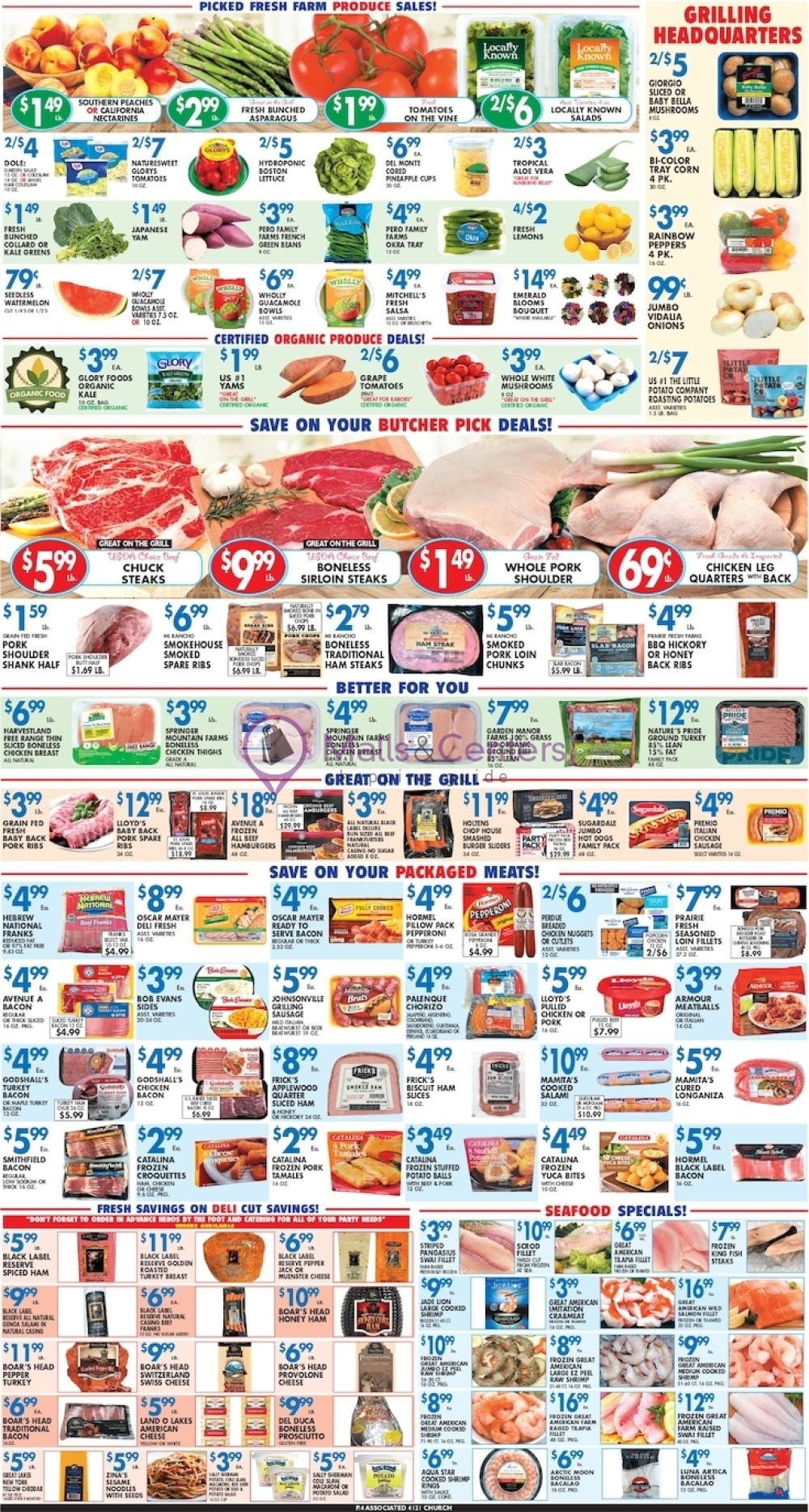 Weekly ad for Associated Supermarkets valid: 06/17/2026 - 06/24/2026, page 4