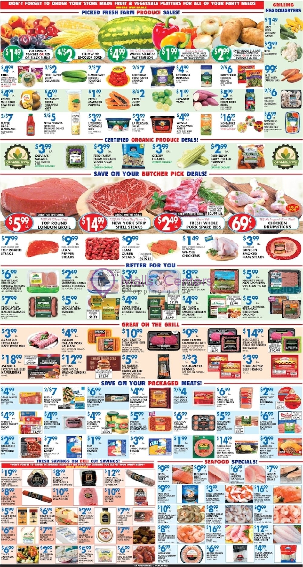 Weekly ad for Associated Supermarkets valid: 06/25/2026 - 07/02/2026, page 4